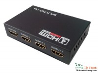 Bộ chia HDMI 1 ra 4 HDMI SPLITTER 1 TO 4 Full HD 1080P(Đen)