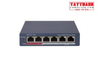 SWITCH POE HIKVISION DS-3E1106P-EI/M - ( 6Port - 4Port POE)