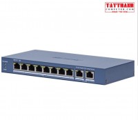 Switch PoE 8 ports 10/100M Hilook DS-3E0110MP-60 chính hãng