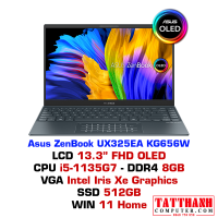 Laptop Asus ZenBook UX325EA i5 1135G7/8GB/512GB/OLED/Cáp/Túi/Win10 (KG363T) - Like New (còn bảo hành TGDD/10/2023)