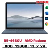 Surface Laptop 4 13.5 inch 2k AMD Ryzen 5 4680U RAM 8 GB SSD 256GB (vải Alcantara) - Máy qua Sử Dụng