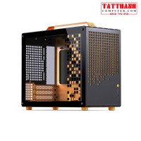Vỏ case JONSBO Z20 BLACK (mATX/Mid Tower/Màu Đen cam)
