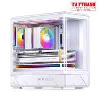 VỎ CASE PC JONSBO M-ATX D200 WHITE