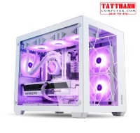 Vỏ Case Segotep LUMI II WHITE TYPE-C (MATX/Mid Tower/Màu Trắng)