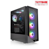 Case Thermaltake View 200 TG ARGB Black (ATX/Mid Tower/ 4Fan ARGB)