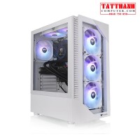 Case Thermaltake View 200 TG ARGB Snow (ATX/Mid Tower/Màu Trắng/4Fan ARGB)