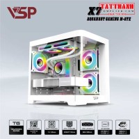 CASE MÁY TÍNH VSP AQUANAUT PRO GAMING M-ATX X7 - TRẮNG