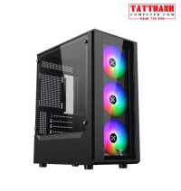 CASE XIGMATEK MYX 3F EN45950 (M-Atx/ Kèm 3Fan)
