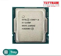 CPU Intel Core i5-11400F Tray New Ko Box (2.6GHz turbo up to 4.4Ghz, 6 nhân 12 luồng, 12MB Cache, 65W) - Socket Intel LGA 1200