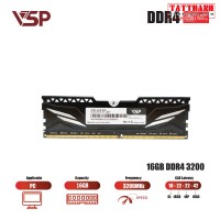 RAM VSP 16GB DDR4 3200MHz (Tản Nhiệt Đen / Chipset Hynix / CL18)