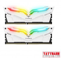 RAM Team T-Force Night Hawk RGB 16GB (2x8Gb) DDR4-3000Mhz (Trắng)