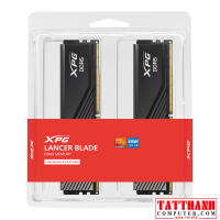 Ram Adata Lancer Blade 32Gb (16Gbx2) DDR5 5600Mhz Black (AX5U5600C4616G-DTLABBK)