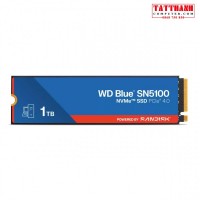 SSD Western Digital Blue SN5100 Blue 500GB – M.2 2280 PCIe Gen4 x4 (Đọc 6600MB/s - Ghi 5600MB/s) - (WDS500G5B0E)
