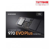 Ổ cứng SSD Samsung 970 EVO Plus 1TB M.2 2280 PCIe NVMe 3x4 (Đọc 3500MB/s - Ghi 3300MB/s) - (MZ-V7S1T0BW)