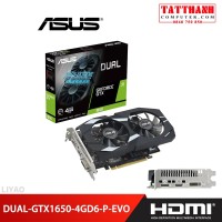 Card màn hình ASUS Dual GeForce GTX 1650 4GB GDDR6 EVO (DUAL-GTX1650-4GD6-P-EVO)