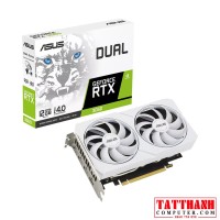Card Vga Asus Dual GeForce RTX 3060 White OC Edition 12GB GDDR6  (DUAL-RTX3060-O12G-WHITE)