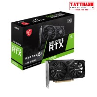 VGA MSI GeForce RTX 3050 VENTUS 2X E 6G OC GDDR6 RTX-3050-VENTUS-2X-E-6G-OC