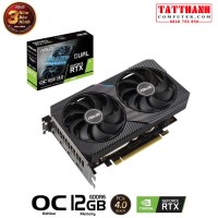 Card màn hình ASUS Dual GeForce RTX 3060 OC Edition 12GB V2 - HÀNG QUA SỬ DỤNG (CÒN BẢO HÀNH ĐẾN 10/2027)