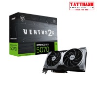 Card màn hình MSI RTX 5070 12G VENTUS 2X OC
