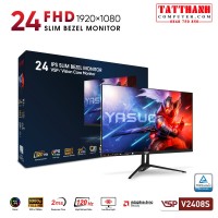 Màn hình VSP V2408S (24inch / ADS/IPS / FHD / 120Hz / 2ms) Đen Ver2025 Chính Hãng