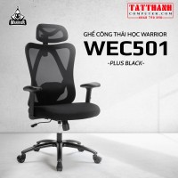 Ghế công thái học WARRIOR – Hero series – WEC501 Plus Black