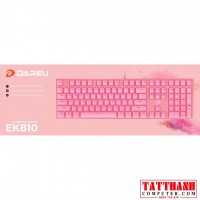 Bàn phím cơ Gaming DAREU EK810 - Pink