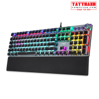 BÀN PHÍM CƠ GAMING AULA F2088EK ĐEN LED BLUE SWITCH ( NÚT VUÔNG )