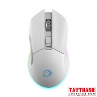 Chuột không dây Gaming DAREU EM901 RGB – WHITE