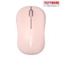 Chuột không dây Dareu LM106D Pink (Dual Mode: Bluetooth + 2.4G)