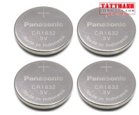 Pin Cmos Panasonic CR1632 3V, Pin điều khiển ô tô, xe máy,...