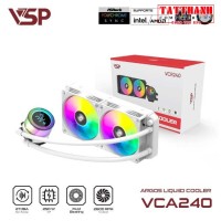 Tản nhiệt nước AIO VSP Infinity Liquid Cooler VCA-240 Trắng