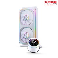 Tản nhiệt nước AIO Jonsbo TH-240 ARGB White (màn hình digital)