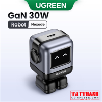Củ sạc nhanh Robot GaN Nexode RG 30W Type-C Ugreen 15550 CD359 Màu Gray - CH