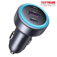 Tẩu Sạc Ô Tô 30W Ugreen EC307 - US 2C 1A