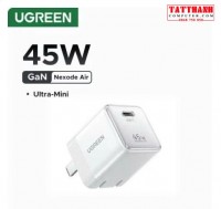 Cóc sạc 45W Ugreen Nexode Air X840 95517 Mini 1 type-C hỗ trợ PD PPS QC