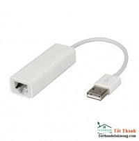 Adapter USB sang Lan - USB to Lan (Trắng) dài 15cm