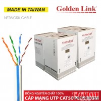 CÁP MẠNG GOLDEN LINK PLUS UTP CAT 5E 1M – MADE IN TAIWAN