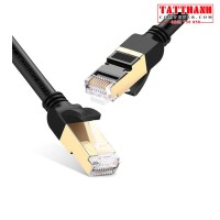 Cáp mạng đúc sẵn Cat7 F/FTP dài 3m tròn Ugreen 11270 cao cấp