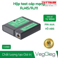 Hộp test cáp mạng RJ45/RJ11 - V-E101