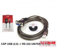 Cáp Chuyển Đổi USB 2.0 sang RS232 Com 9 Unitek Y-105D 1.5M