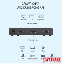 Bộ Chia HDMI 1 Ra 2 Cổng UNITEK V130A Hỗ Trợ 4K Cao Cấp