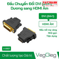 Đầu Chuyển Đổi DVI (24+1) Ra HDMI Âm - Veggieg V-S107