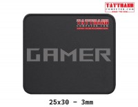 Pad chuột Tatthanhcomputer may viền 3mm (25x30)