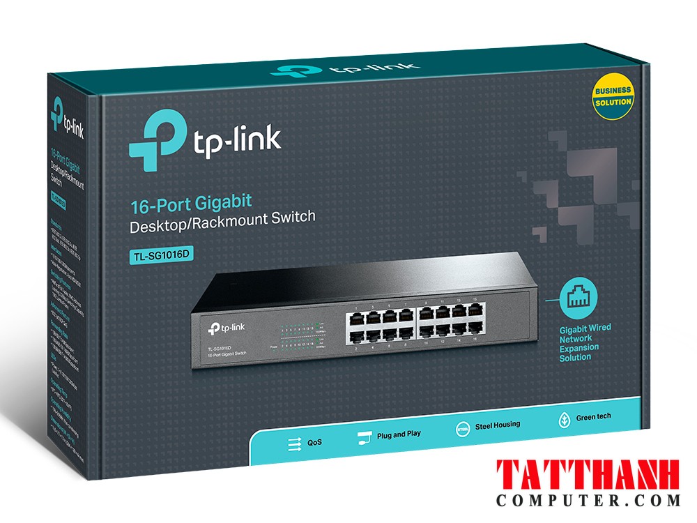 switch tp link tl sg1016d 16 port gigabit desktoprackmount